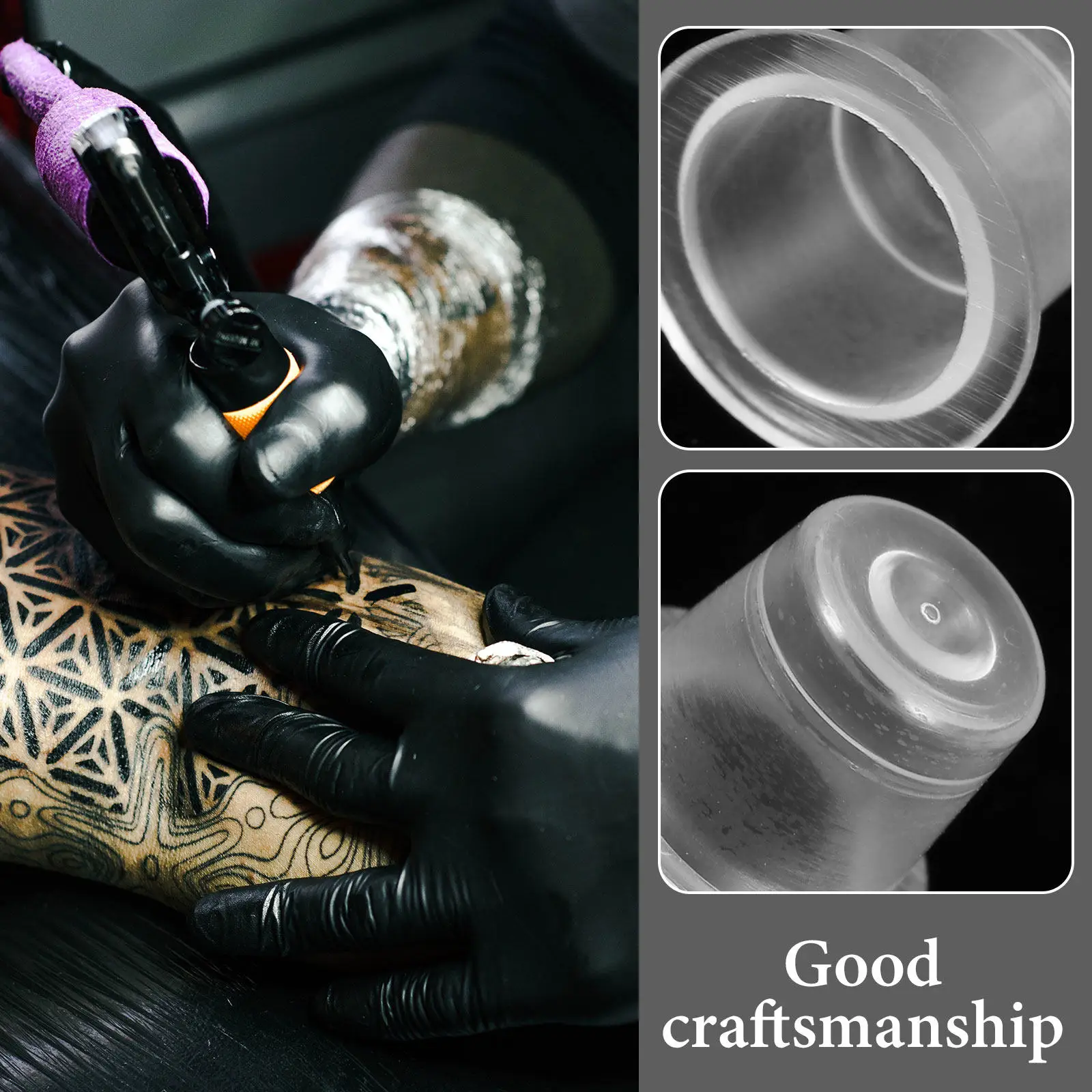 80Pcs Tattoo Ink Cups PP Plastic Pigment Containers for Tattooing Professionals Amateurs Cosmetologists Wide Edge Spill-Proof
80Pcs Tattoo Ink Cups PP Plastic Pigment Containers for Tattooing Professionals Amateurs Cosmetologists Wide Edge Spill-Proof