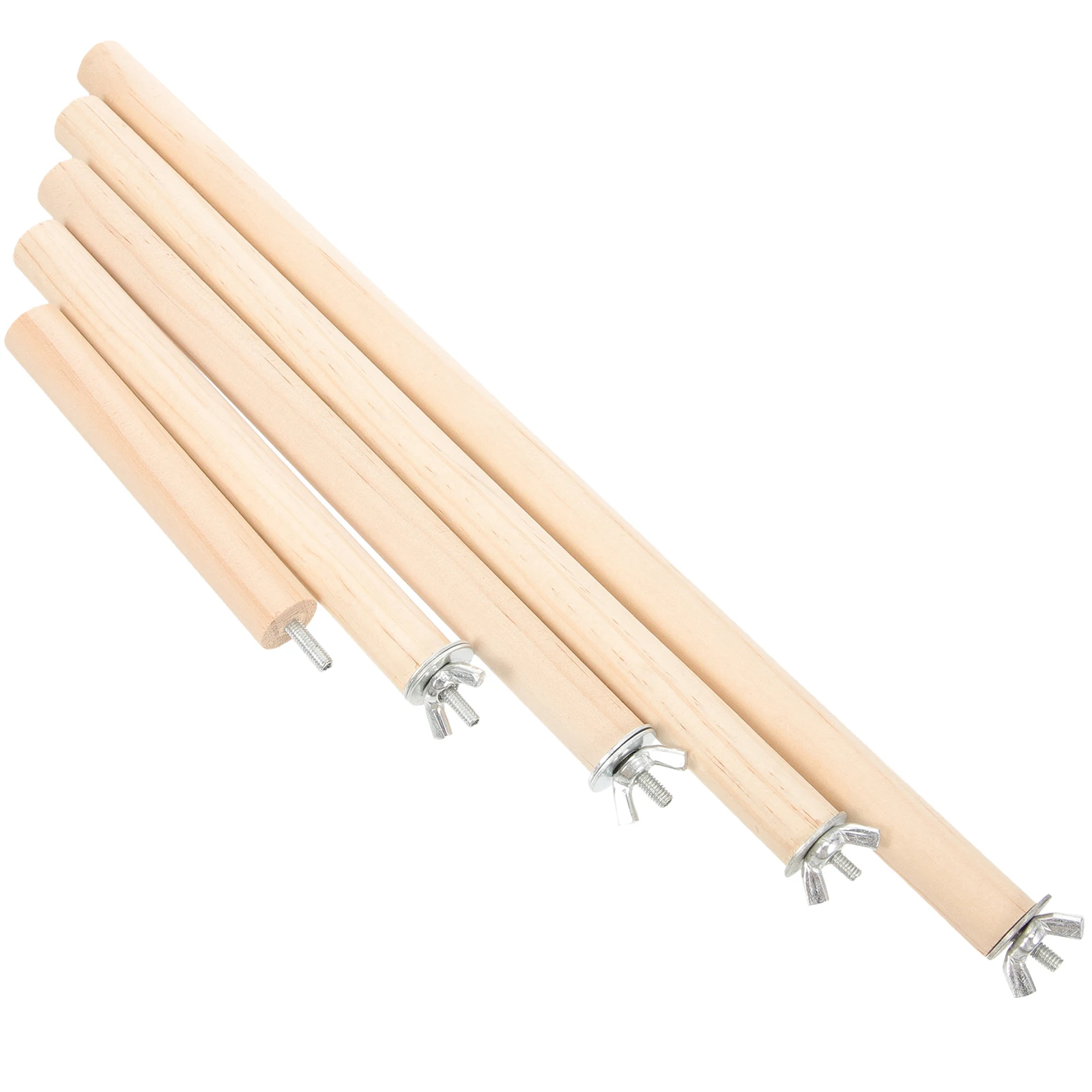 5 Pcs Bird Platform Accessories Parrot Perch Rough Cage Sticks Parakeet Wood Stand
5 Pcs Bird Platform Accessories Parrot Perch Rough Cage Sticks Parakeet Wood Stand