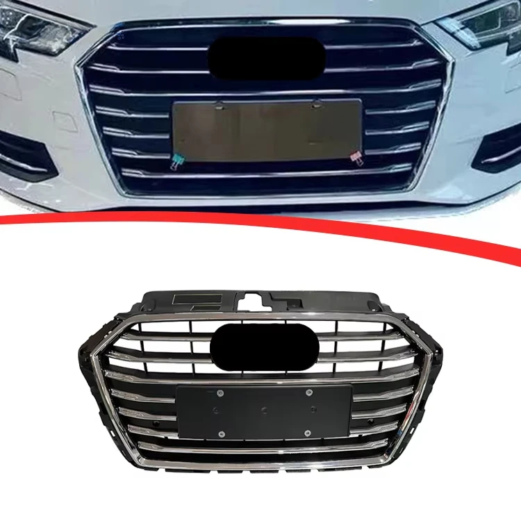 Car Accessories Black Car Front Grille Front Bumper Grille Radiator Racing Grill for A3 3FZ 2016--2018custom
Car Accessories Black Car Front Grille Front Bumper Grille Radiator Racing Grill for A3 3FZ 2016--2018custom