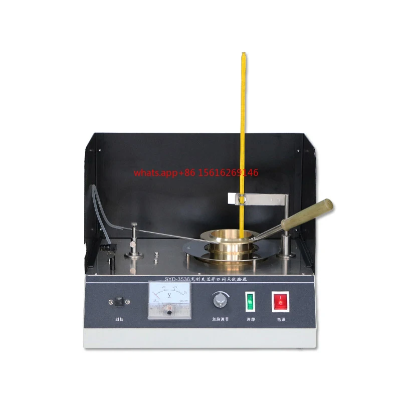 SYD-3536 Economical Heating Power Adjustable Cleveland Open Cup Flash Point Tester
SYD-3536 Economical Heating Power Adjustable Cleveland Open Cup Flash Point Tester