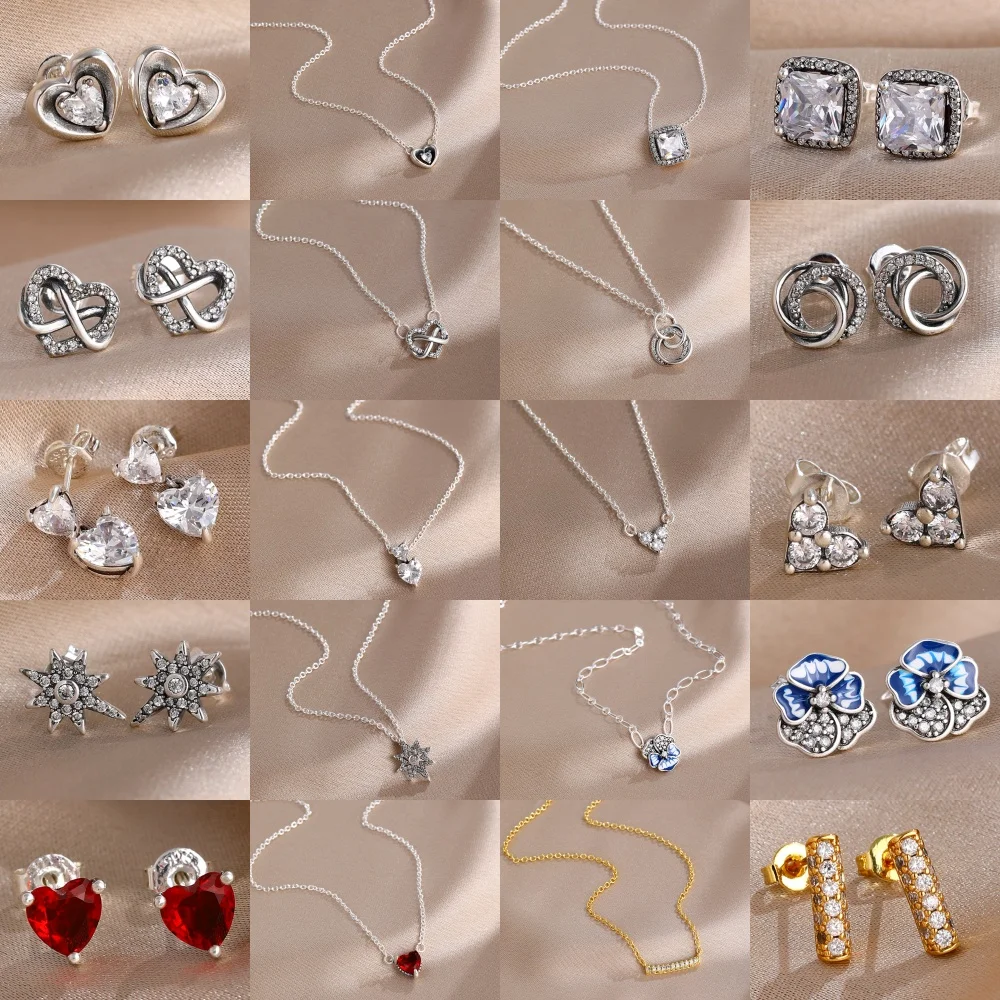 Hot Selling 925 Silver,Heart-Shaped,Square Earrings,Necklace Set Suitable For European Women,Charming Fashionable Jewelry Gifts
Hot Selling 925 Silver,Heart-Shaped,Square Earrings,Necklace Set Suitable For European Women,Charming Fashionable Jewelry Gifts