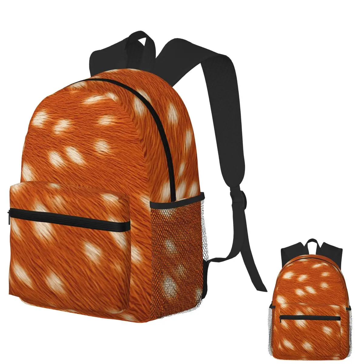 Rustic Deer Fur Pattern Nature-Inspired Animal Texture Student Backpack School Bag Hiking Travel Daypack Bookbag Shoulder Bags
Rustic Deer Fur Pattern Nature-Inspired Animal Texture Student Backpack School Bag Hiking Travel Daypack Bookbag Shoulder Bags