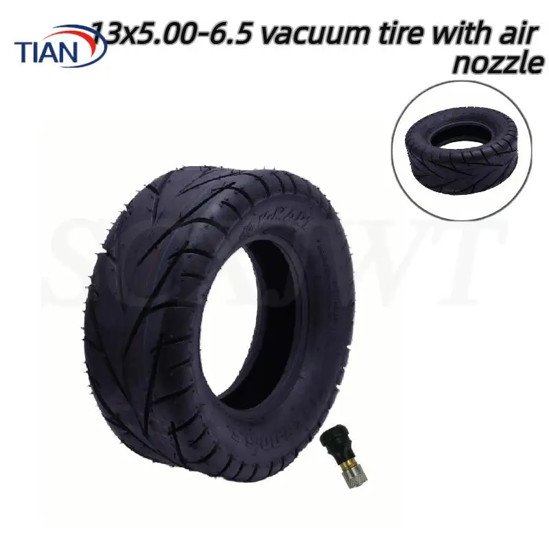 13x5.00-6.5 Tire Wear-resisting Pneumatic Tire for Motor Wheel FLJ K6 Electric Scooter E Kicker Tire
13x5.00-6.5 Tire Wear-resisting Pneumatic Tire for Motor Wheel FLJ K6 Electric Scooter E Kicker Tire