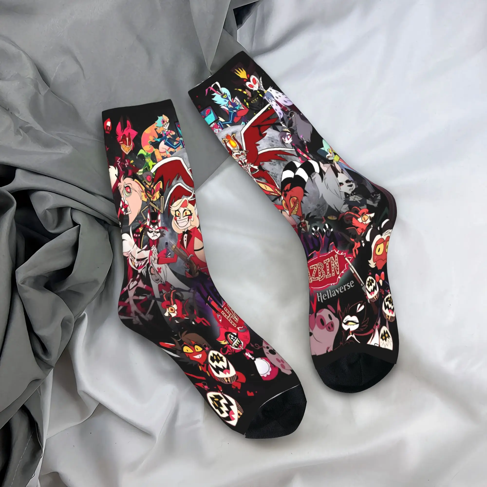 Alastor Game VOX H-Hazbin Hotel Stockings Socks Men Breathable Socks Autumn Outdoor Pattern Anti Skid Socks Birthday Present
Alastor Game VOX H-Hazbin Hotel Stockings Socks Men Breathable Socks Autumn Outdoor Pattern Anti Skid Socks Birthday Present