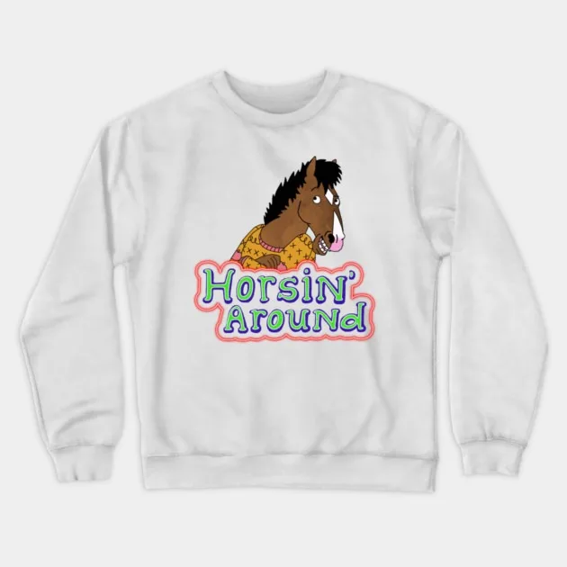 Толстовка Horseman Tribute в осенне-зимнем стиле с рисунком «Horsin' Around» для модного образа
Толстовка Horseman Tribute в осенне-зимнем стиле с рисунком «Horsin' Around» для модного образа