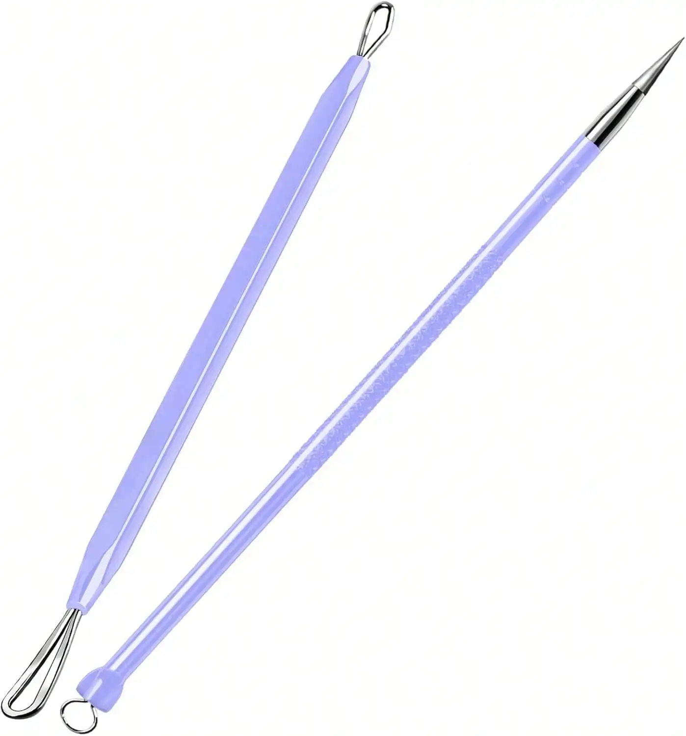 Pimple Extractor Acne Treatment Surgical Grade Blackhead Comedone Removal 2-In-1 Popper Face Nose Blackhead Extractor Silver
Pimple Extractor Acne Treatment Surgical Grade Blackhead Comedone Removal 2-In-1 Popper Face Nose Blackhead Extractor Silver