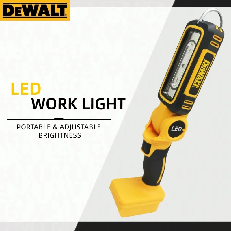 Dewalt 20V Lithium Battery 90 Degree Folding LED Work Light Handheld Multifunctional Portable Camping Torch for Outdoor Camping
Dewalt 20V Lithium Battery 90 Degree Folding LED Work Light Handheld Multifunctional Portable Camping Torch for Outdoor Camping