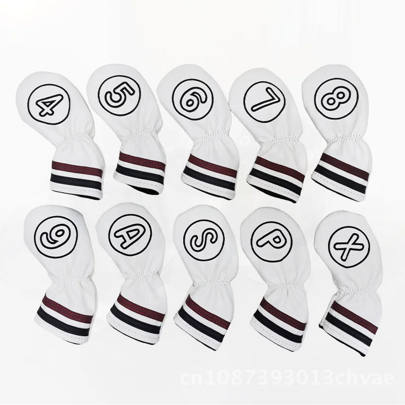 Leather Golf Irons Head Cover Protectors Set of Golf Caps 10 Golf Ball Practice Head Equipment Accessories
Leather Golf Irons Head Cover Protectors Set of Golf Caps 10 Golf Ball Practice Head Equipment Accessories