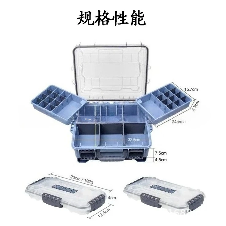 Новый чемодан Luya, многофункциональный водонепроницаемый ящик для рыбалки, аксессуары для отдыха на открытом воздухе, рыболовные снасти
Новый чемодан Luya, многофункциональный водонепроницаемый ящик для рыбалки, аксессуары для отдыха на открытом воздухе, рыболовные снасти