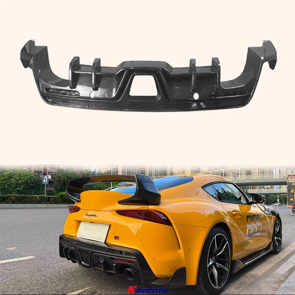 For TOYOTA Supra A90 2019-2022 Carbon KDE Style Rear Bumper Bottom Diffuser Lip
For TOYOTA Supra A90 2019-2022 Carbon KDE Style Rear Bumper Bottom Diffuser Lip
