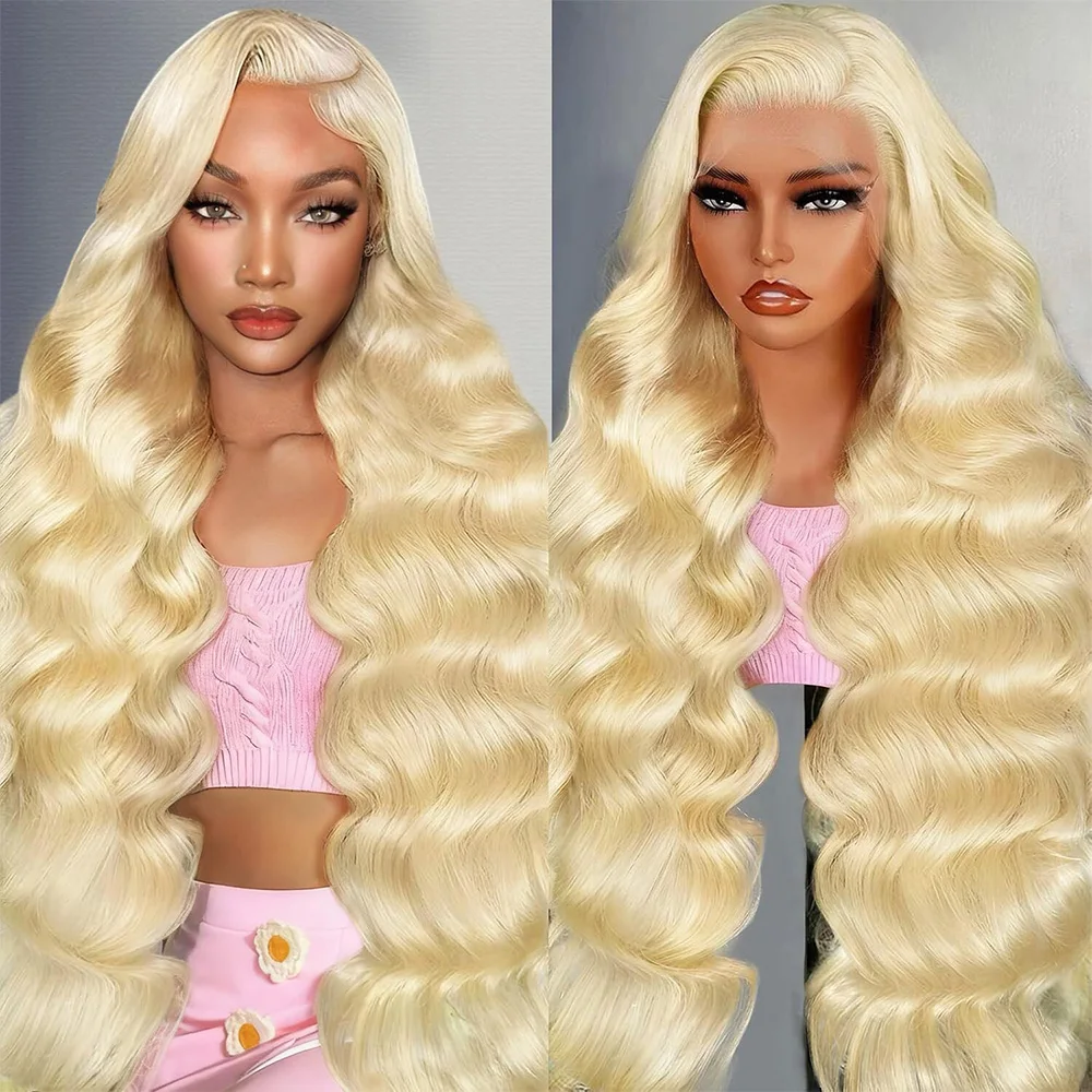 40 Inch #613 Honey Blonde Body Wave 220 Density 13x6 HD Lace Frontal Human Hair Wig 13x4 Transparent Lace Frontal Wig For Women
40 Inch #613 Honey Blonde Body Wave 220 Density 13x6 HD Lace Frontal Human Hair Wig 13x4 Transparent Lace Frontal Wig For Women