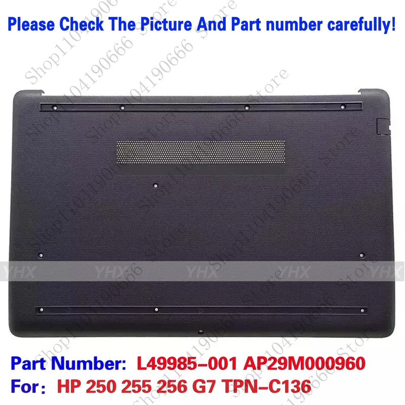 Notebook computer components New For HP 250 255 256 G7 TPN-C136 Bottom Base Case Gray L49985-001 AP29M000960.
Notebook computer components New For HP 250 255 256 G7 TPN-C136 Bottom Base Case Gray L49985-001 AP29M000960.