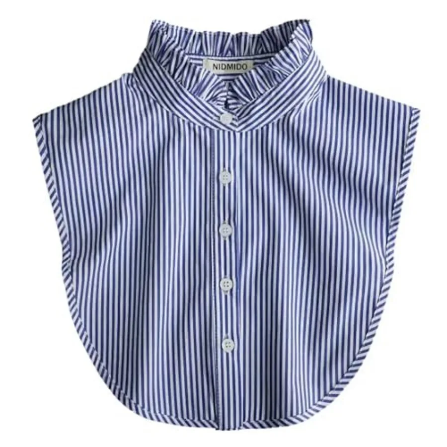 NIDO Women Ruffle Mock Neck Detacable alf Blou Sirts Fake Collar Dickey Collar F Fal Collar Girls
NIDO Women Ruffle Mock Neck Detacable alf Blou Sirts Fake Collar Dickey Collar F Fal Collar Girls