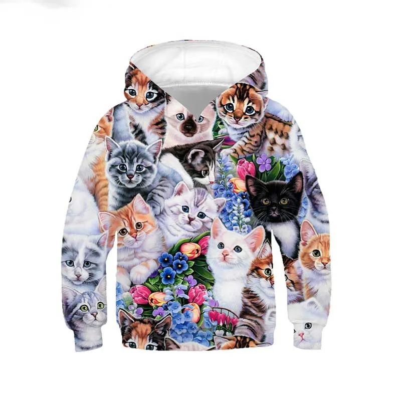 Cute Animal Cat Hoodie For Men Women Funny 3D Printed Sweatshirt Spring Autumn Casual Pullovers Loose Tops Long Sleeves Hoodies
Cute Animal Cat Hoodie For Men Women Funny 3D Printed Sweatshirt Spring Autumn Casual Pullovers Loose Tops Long Sleeves Hoodies