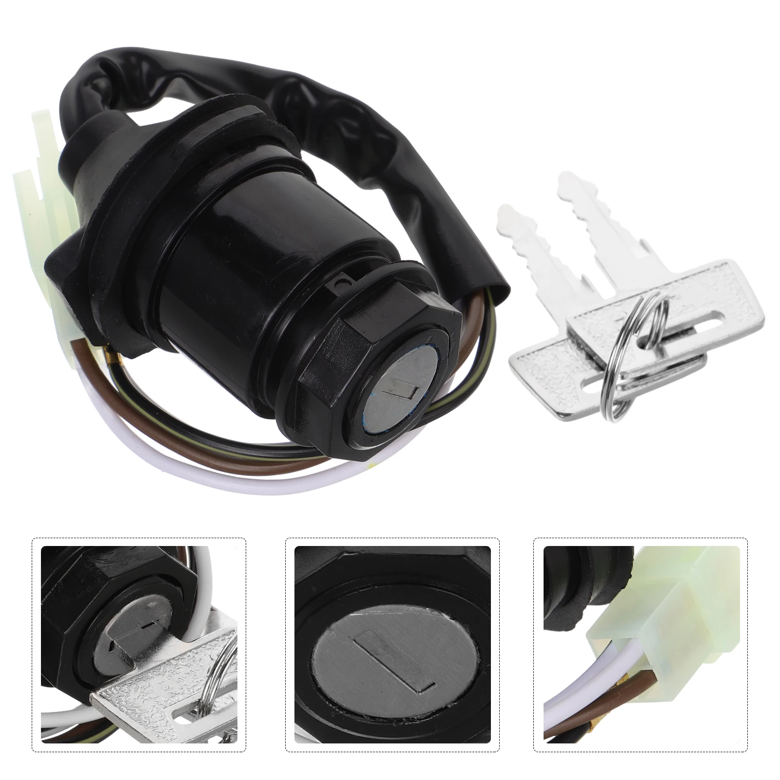 Ignition Switch Door Lock Atv Starter Accessories Electromobile Chrome Precision Operation Motorcycle Electrical System Key
Ignition Switch Door Lock Atv Starter Accessories Electromobile Chrome Precision Operation Motorcycle Electrical System Key