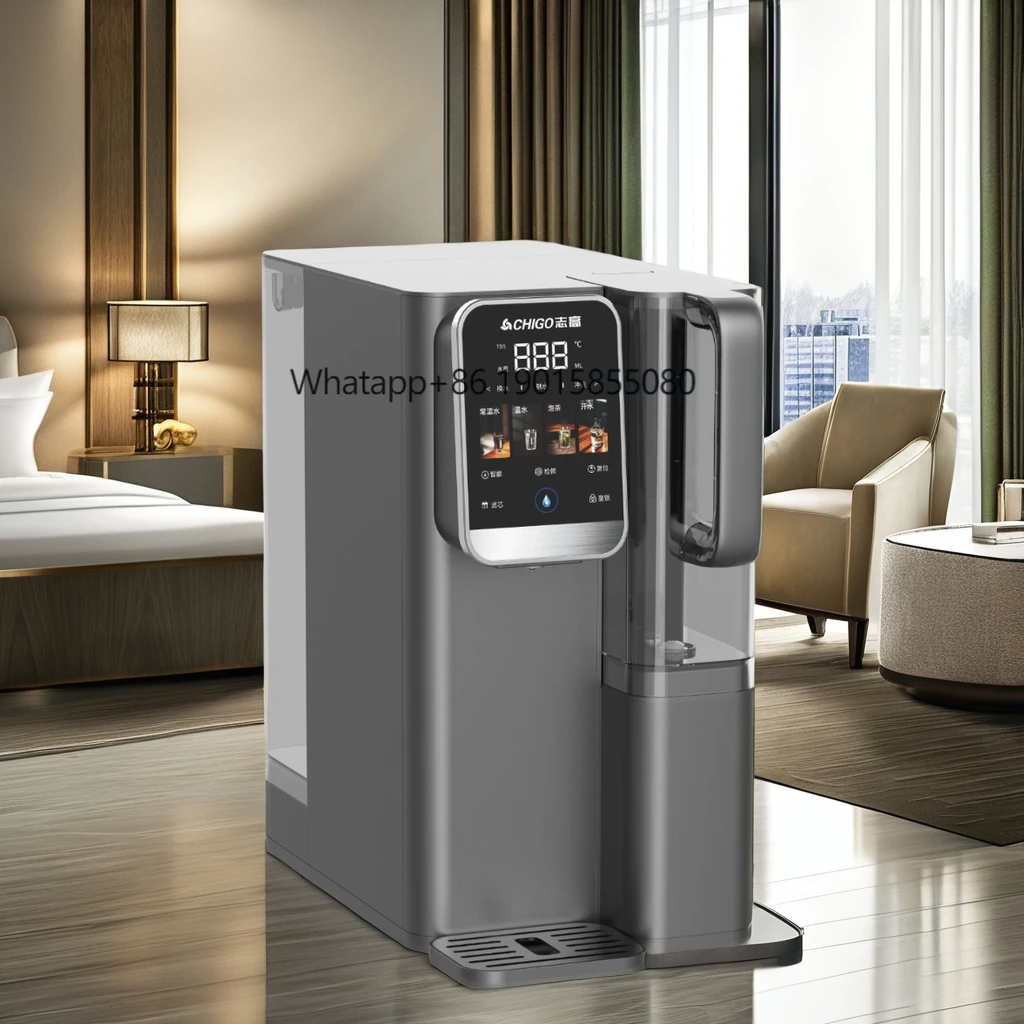 Desktop Water Dispenser Purifier Ice Cube Making Cooling System Hot Cold Water Feature Electric Power for Hotel Outdoor Use
Desktop Water Dispenser Purifier Ice Cube Making Cooling System Hot Cold Water Feature Electric Power for Hotel Outdoor Use