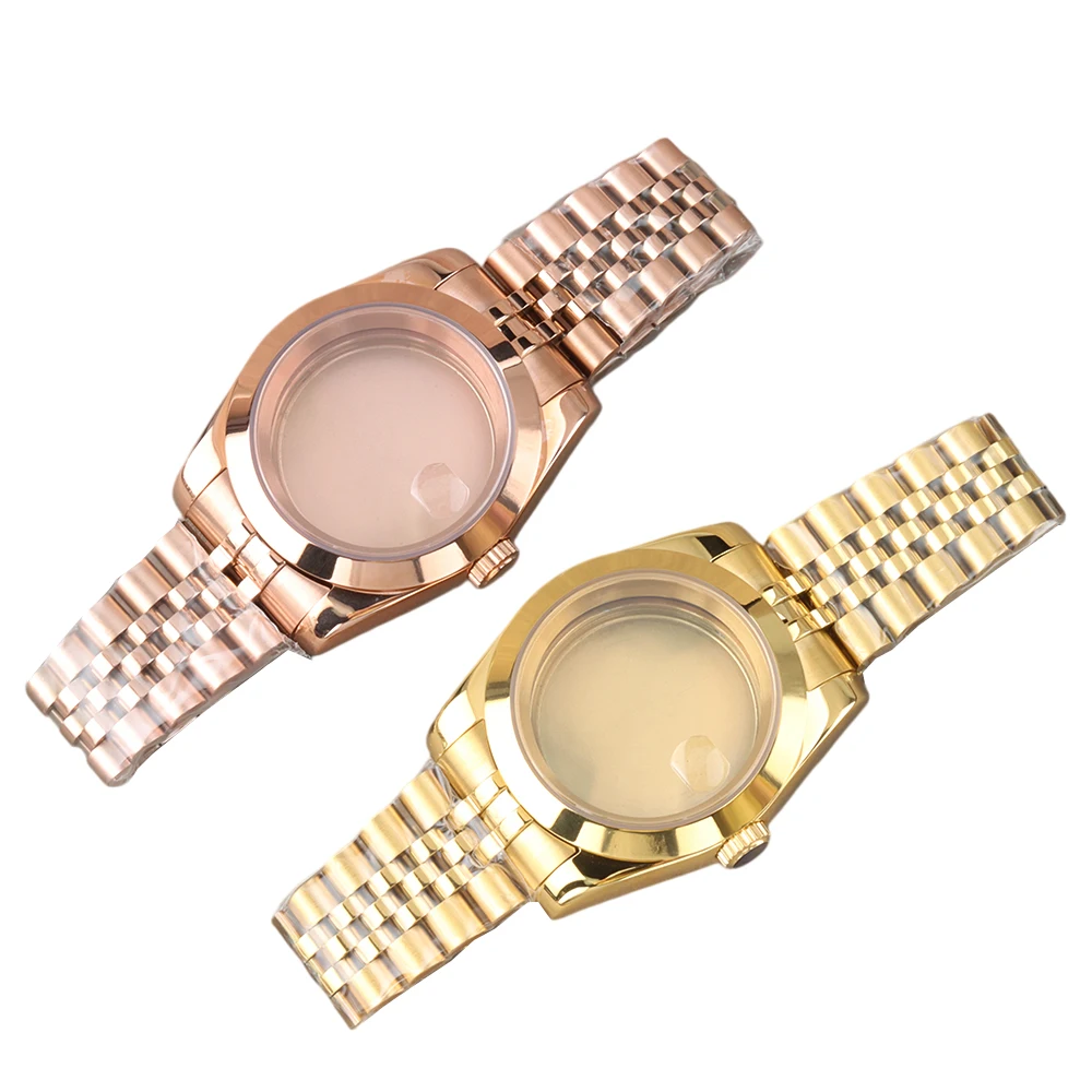 NH35 36mm 39mm Flat Edge Watch Case Jubilee Strap For Seiko NH35 NH36 Movement High Quality Stainless Steel Datejust Watch Case
NH35 36mm 39mm Flat Edge Watch Case Jubilee Strap For Seiko NH35 NH36 Movement High Quality Stainless Steel Datejust Watch Case