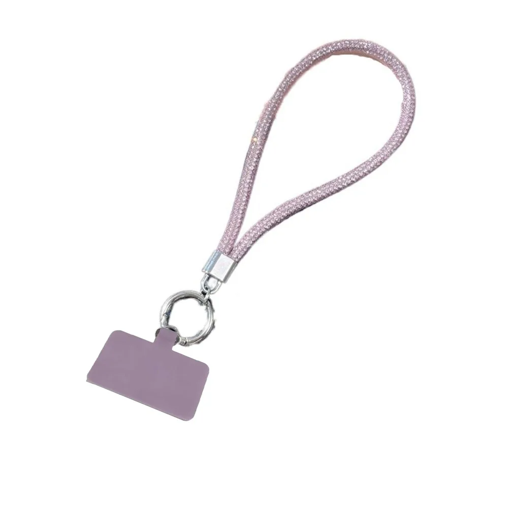 Hanging Cord Glitter Rhinestone Phone Lanyard Short Wrist Style Luxury Rhinestone Phone Rope Anti Loss Handheld
Hanging Cord Glitter Rhinestone Phone Lanyard Short Wrist Style Luxury Rhinestone Phone Rope Anti Loss Handheld