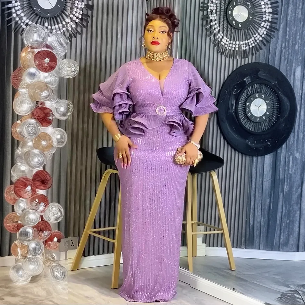 African Party Dresses for Women 2026 Elegant Turkey Muslim Wedding Evening Gown Dashiki Sequin Sexy Bodycon Slit Long Dress
African Party Dresses for Women 2026 Elegant Turkey Muslim Wedding Evening Gown Dashiki Sequin Sexy Bodycon Slit Long Dress