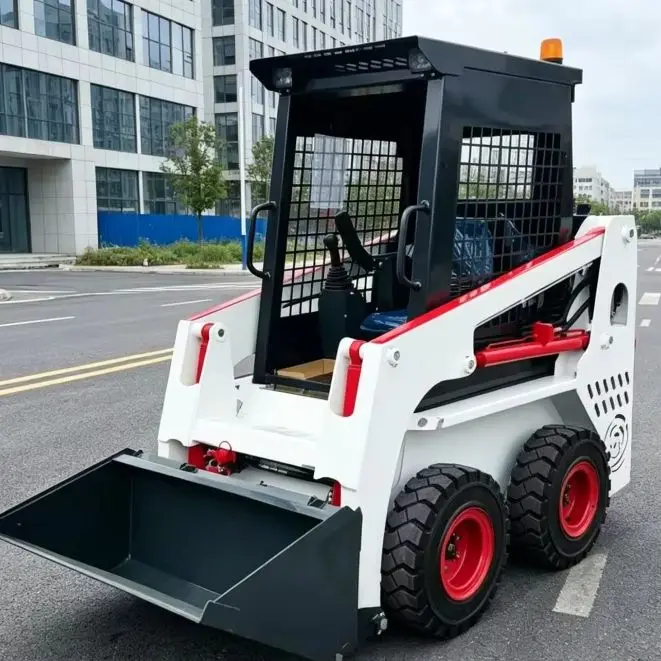 Customized New Upgraded Skid Steer Transporter, Ride-on Skid Steer Loader, Mini Skid Steer Equipment for Municipal Works
Customized New Upgraded Skid Steer Transporter, Ride-on Skid Steer Loader, Mini Skid Steer Equipment for Municipal Works