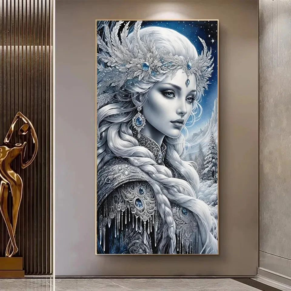 Large Size Diamond Art Painting Kits Sexy Snow Woman,Goddess Angel 5D Diy Full Drill Mosaic Embroidery Rhinestone Picture
Large Size Diamond Art Painting Kits Sexy Snow Woman,Goddess Angel 5D Diy Full Drill Mosaic Embroidery Rhinestone Picture