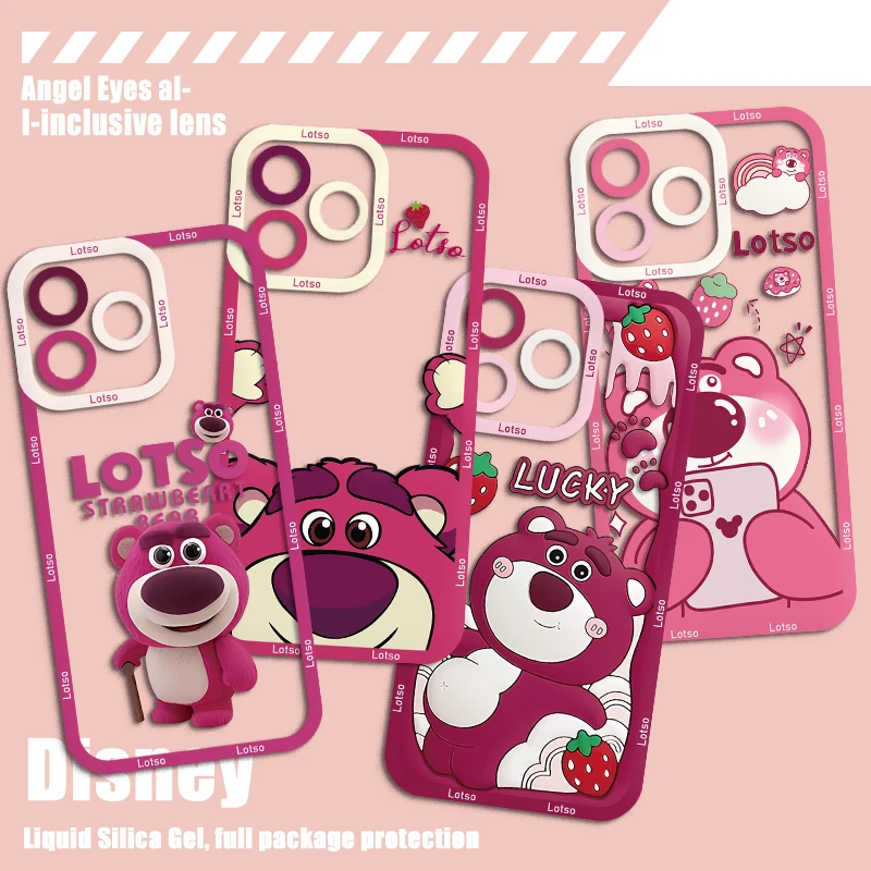 Cute Cartoon Toy Story3 Lotso Phone Case for IPhone 15 14 13 12 11 Mini Pro Max X XR XSMax 6S 6 7 8 Plus SE20 Transparent Cover
Cute Cartoon Toy Story3 Lotso Phone Case for IPhone 15 14 13 12 11 Mini Pro Max X XR XSMax 6S 6 7 8 Plus SE20 Transparent Cover