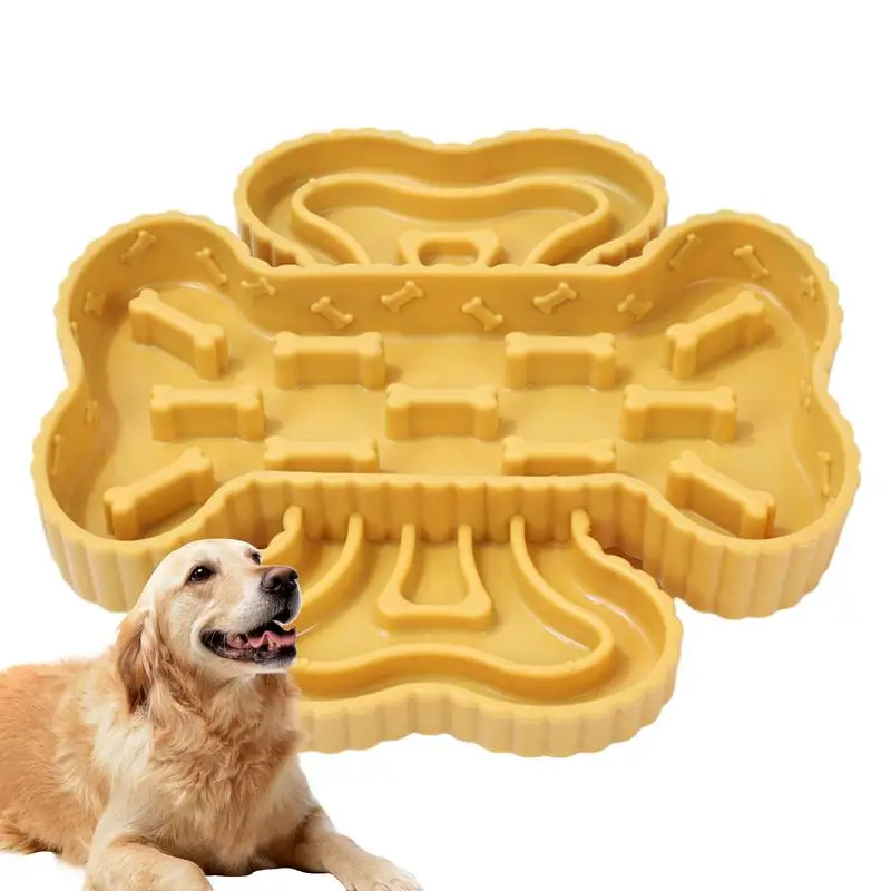 Slow Feeder Dog Bowls Pet Feeding Dish With Suction Cup Non-Spill Anti-Choking Dog Lick Feeder For Senior Puppy Training Licking
Slow Feeder Dog Bowls Pet Feeding Dish With Suction Cup Non-Spill Anti-Choking Dog Lick Feeder For Senior Puppy Training Licking