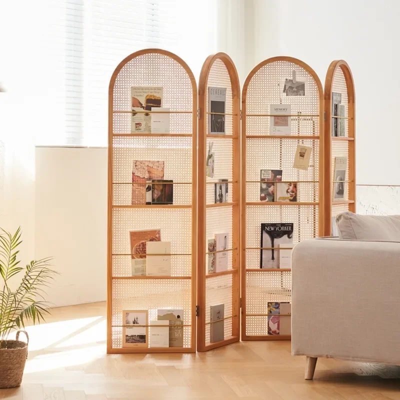 Chinese living room foldable rattan screen wabi-sabi porch retro partition French bedroom shelter mobile shelf
Chinese living room foldable rattan screen wabi-sabi porch retro partition French bedroom shelter mobile shelf