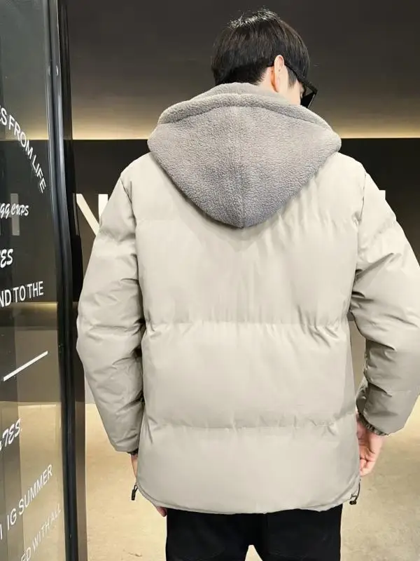 Мужская зимняя утепленная хлопковая куртка в корейском стиле, модная повседневная теплая куртка с эффектом двухслойности, для активного отдыха
Мужская зимняя утепленная хлопковая куртка в корейском стиле, модная повседневная теплая куртка с эффектом двухслойности, для активного отдыха