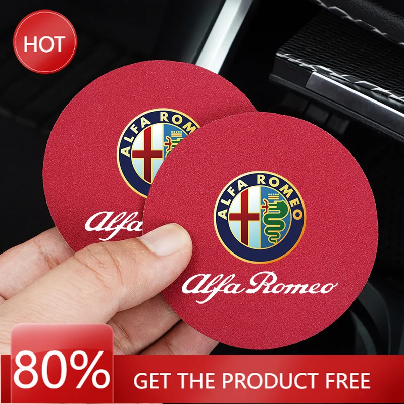 Hub Caps 2Pcs Car Coasters Leather Water Cup Holder Mat For Alfa Romeo 4C 159 Spider Car Interior Anti Slip Water Cup Pad Tire V
Hub Caps 2Pcs Car Coasters Leather Water Cup Holder Mat For Alfa Romeo 4C 159 Spider Car Interior Anti Slip Water Cup Pad Tire V
