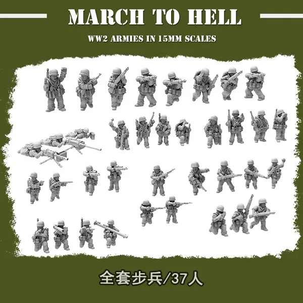 Unpainted Resin Model Kit Toy Revival 1/100 World War II US Army Q Edition Chess Resin Soldier Finished Product F0W Warfire
Unpainted Resin Model Kit Toy Revival 1/100 World War II US Army Q Edition Chess Resin Soldier Finished Product F0W Warfire
