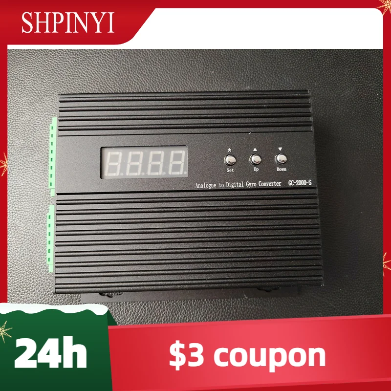 Matsutec GC-2000 Gyro Converter NMEA0183 Digital with display / Gyro Compass converter NMEA0183 Digital signal
Matsutec GC-2000 Gyro Converter NMEA0183 Digital with display / Gyro Compass converter NMEA0183 Digital signal