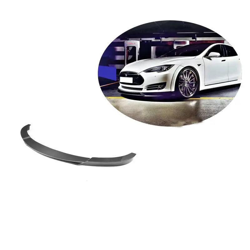Quality Carbon Fiber Bumper Front Lip Spoiler for Tesla Model S 2014-2016
Quality Carbon Fiber Bumper Front Lip Spoiler for Tesla Model S 2014-2016