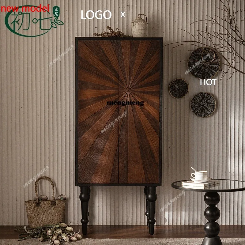 H132 Living room complete set of cabinets B & B retro old chest cabinet personalized entrance decorative storage cabinet
H132 Living room complete set of cabinets B & B retro old chest cabinet personalized entrance decorative storage cabinet