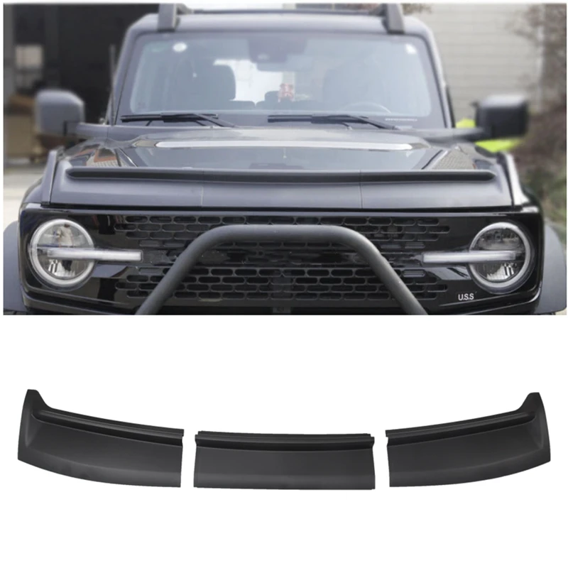 Hood Deflector Hood Protector For Ford Bronco 2021 2022 2023 Accessories Hood Guard Shield Bug Deflector - Black
Hood Deflector Hood Protector For Ford Bronco 2021 2022 2023 Accessories Hood Guard Shield Bug Deflector - Black