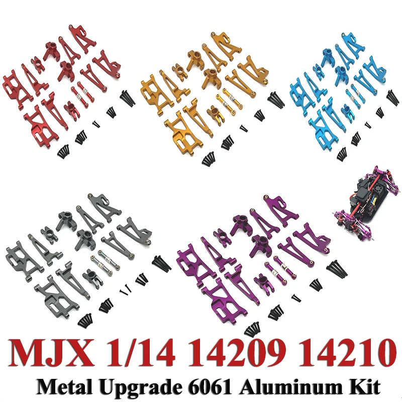 MJX 1/14 14209 14210 радиоуправляемые автомобильные детали, металлическое обновление 6061 алюминиевый набор
MJX 1/14 14209 14210 радиоуправляемые автомобильные детали, металлическое обновление 6061 алюминиевый набор
