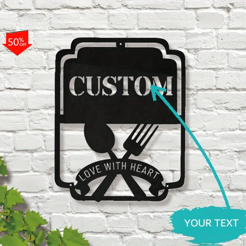 1PC Custom Metal Kitchen Sign Contemporary Farmhouse Design Ideal Christmas Mother's Day Gift Decorative Item Custom Sign
1PC Custom Metal Kitchen Sign Contemporary Farmhouse Design Ideal Christmas Mother's Day Gift Decorative Item Custom Sign