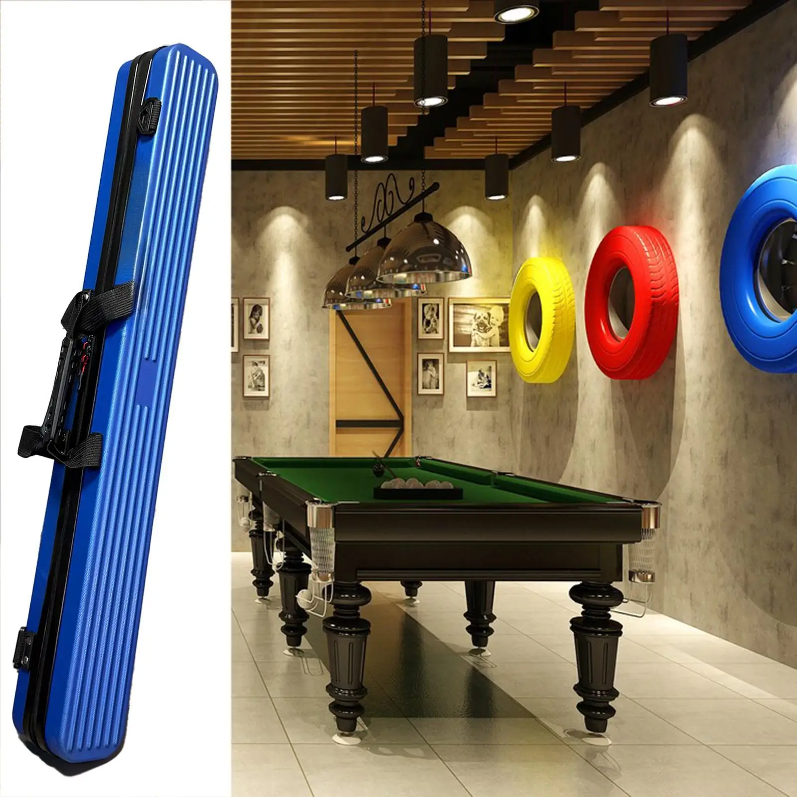 Вместительный водонепроницаемый чехол-органайзер из АБС-пластика для бильярдных киев и инструментов для их обслуживания
Вместительный водонепроницаемый чехол-органайзер из АБС-пластика для бильярдных киев и инструментов для их обслуживания