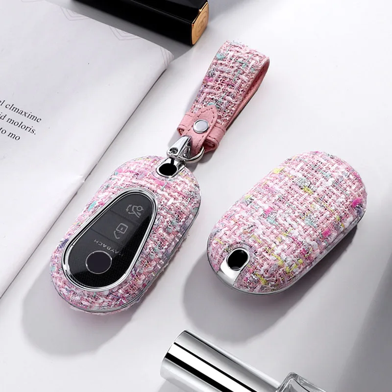 New Car Key Case Cover Shell Fob for Mercedes Benz C S A Class W206 W223 S350 C260 C300 S400 S450 S500 Car Accessories Protector
New Car Key Case Cover Shell Fob for Mercedes Benz C S A Class W206 W223 S350 C260 C300 S400 S450 S500 Car Accessories Protector