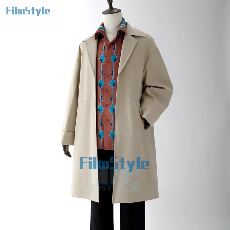 Anime Sakamoto Days Yoichi Nagumo Cosplay Costume Beige Trench Coat Shirt Assassin Taro Sakamoto Halloween Party Women Men
Anime Sakamoto Days Yoichi Nagumo Cosplay Costume Beige Trench Coat Shirt Assassin Taro Sakamoto Halloween Party Women Men