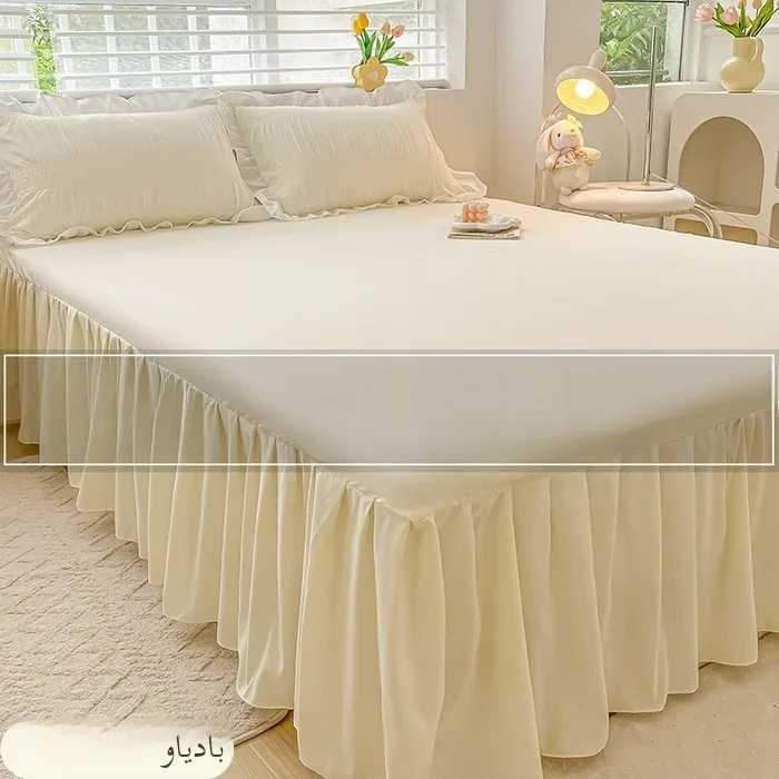 Korean Style Pure Cotton Bed Skirt Three-Piece Set Naked Sleep Anti-Slip A-Class Bedding Floral Lace Design Cotton Coverlet
Korean Style Pure Cotton Bed Skirt Three-Piece Set Naked Sleep Anti-Slip A-Class Bedding Floral Lace Design Cotton Coverlet