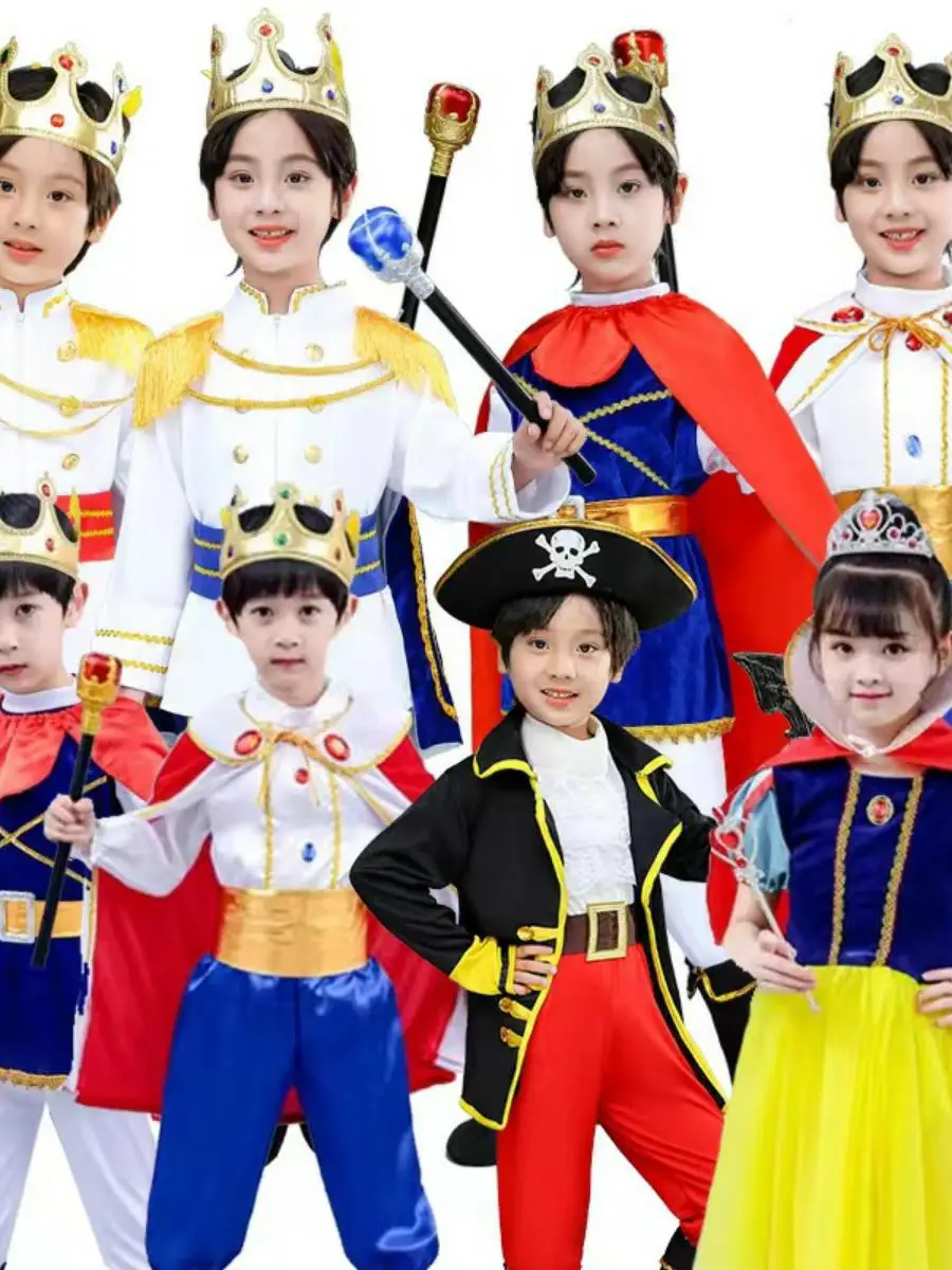 Prince Costume Children's loween King Cosplay Outfit eup Ball Clothing Snow White Princ Performance Costume
Prince Costume Children's loween King Cosplay Outfit eup Ball Clothing Snow White Princ Performance Costume