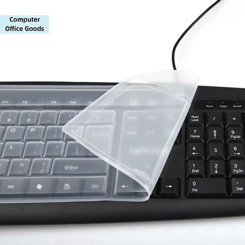 【Universal Dustproof Silicone Desktop Computer Keyboard Cover Skin Protector Film Cover Keyboard Film】
【Universal Dustproof Silicone Desktop Computer Keyboard Cover Skin Protector Film Cover Keyboard Film】