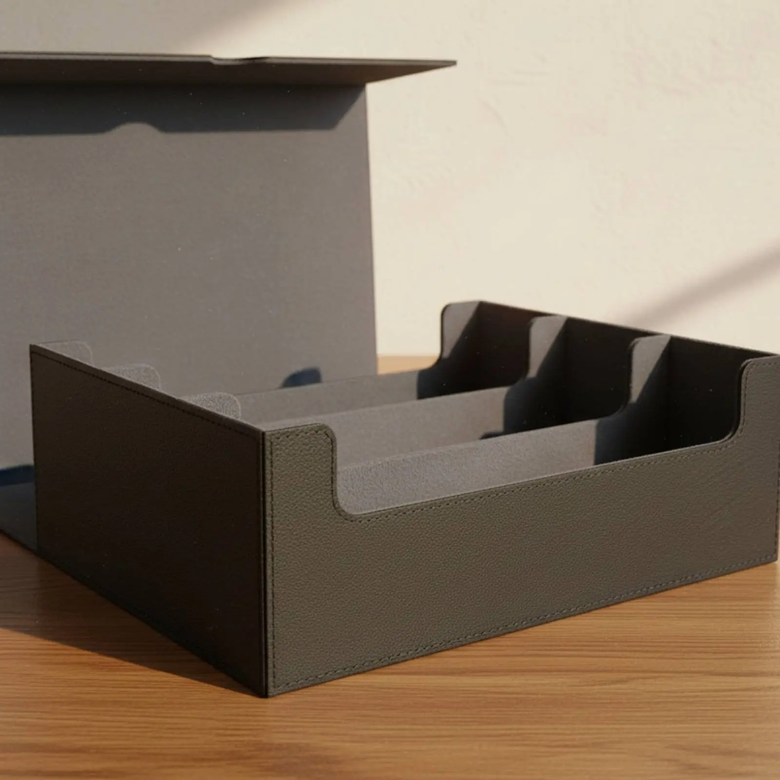 1800+ Card Collection Box Reinforced Construction 3 Row Trading Card Box Game Accessory Soft Interior Lining Includes Dividers
1800+ Card Collection Box Reinforced Construction 3 Row Trading Card Box Game Accessory Soft Interior Lining Includes Dividers