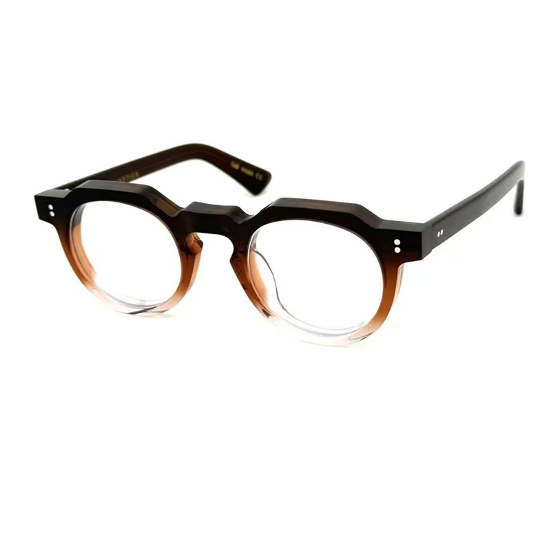 Optical EYEGLASSES For Unisex Crown Fashion Designer Retro Acetate Round Style Anti-blue Light Lens Plate Full Frame With Box
Optical EYEGLASSES For Unisex Crown Fashion Designer Retro Acetate Round Style Anti-blue Light Lens Plate Full Frame With Box
