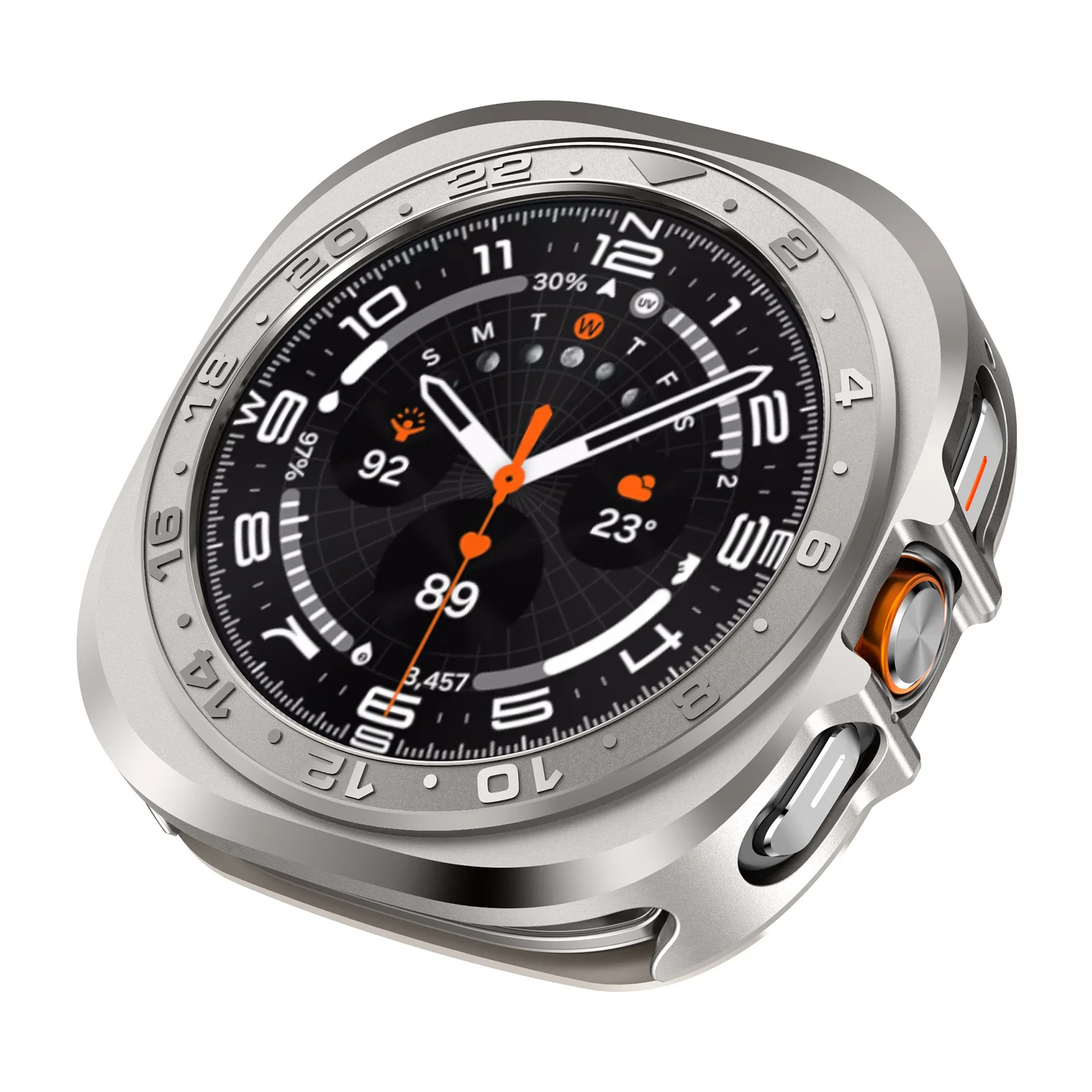 Metal Case Accessories for Samsung Galaxy Watch Ultra 2025 Protective Cover for Samsung Galaxy Watch 7 Ultra 47mm Hard Frame
Metal Case Accessories for Samsung Galaxy Watch Ultra 2025 Protective Cover for Samsung Galaxy Watch 7 Ultra 47mm Hard Frame