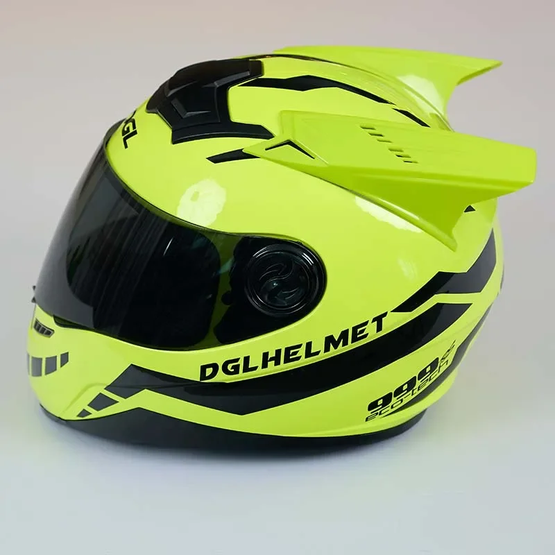 Motorcycle Yellow Color Safety Helmet Full Face Helmet Off Road Casque Casco Professional Rally Racing Helmet DOT Approved
Motorcycle Yellow Color Safety Helmet Full Face Helmet Off Road Casque Casco Professional Rally Racing Helmet DOT Approved