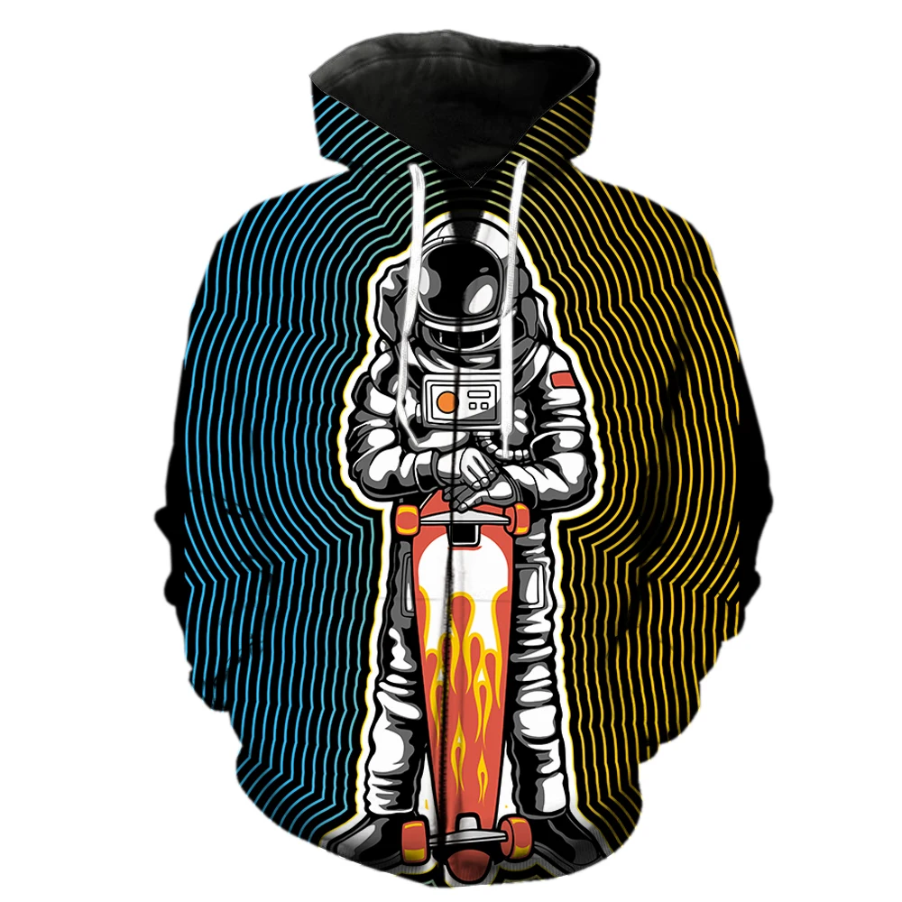 Cartoon Astronaut Men's Zipper Hoodie Teens Sweatshirts 3D Print Oversized Casual Harajuku Hip Hop Funny Fashion Tops Cool Women
Cartoon Astronaut Men's Zipper Hoodie Teens Sweatshirts 3D Print Oversized Casual Harajuku Hip Hop Funny Fashion Tops Cool Women