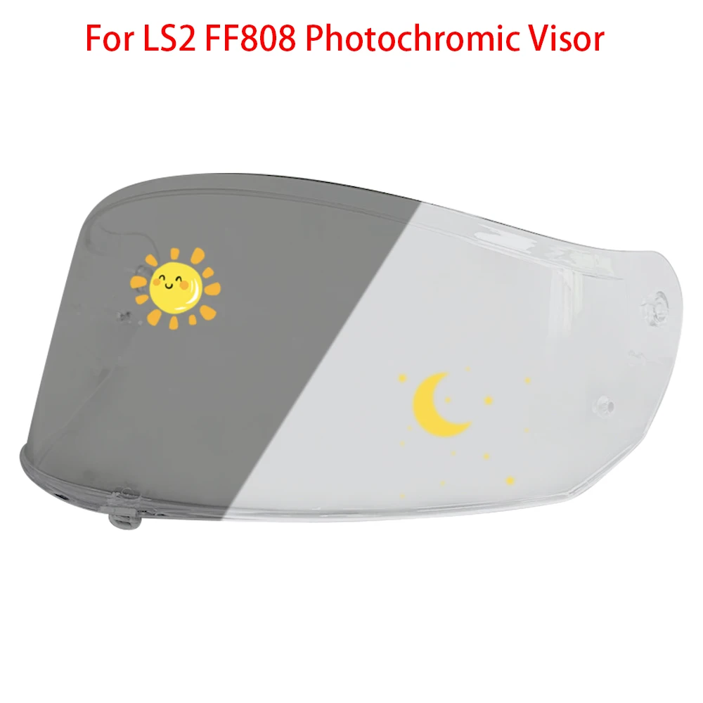 Helmet Photochromic Visor For LS2 FF808 Motorcycle Helmet Visors FF808 Visor Automatically hromic Lens
Helmet Photochromic Visor For LS2 FF808 Motorcycle Helmet Visors FF808 Visor Automatically hromic Lens