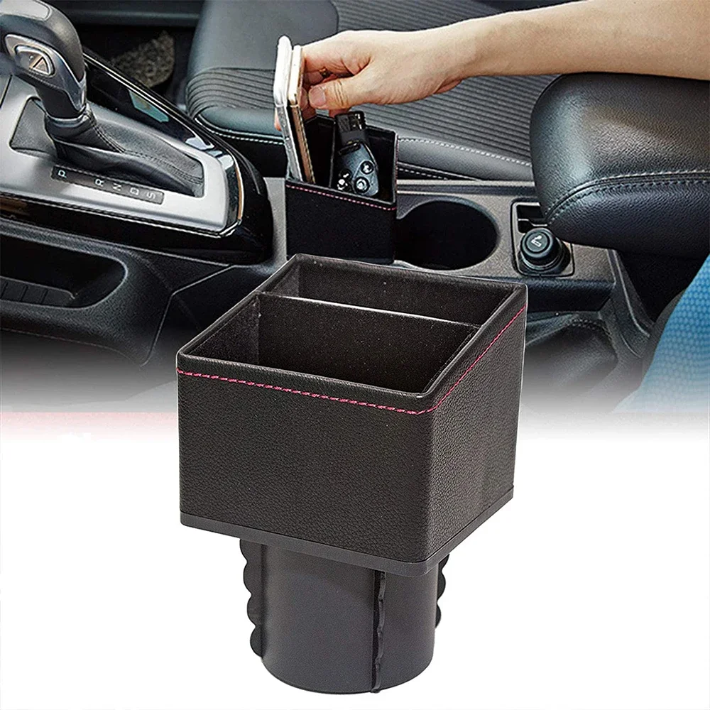 PU Leather Car Center Control Storage Box Square Container Cup Holder Pocket Console Pocket Coin Collector
PU Leather Car Center Control Storage Box Square Container Cup Holder Pocket Console Pocket Coin Collector